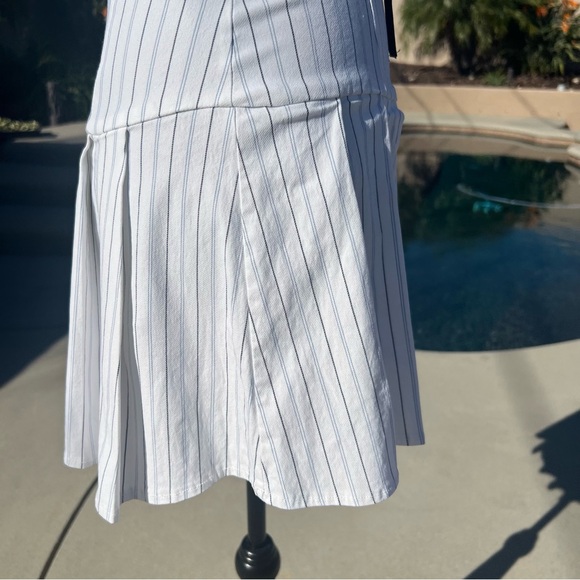 B. Darlin
Pinstripe Square Neck Mini Dress Tie Back Empire Waist
Size 3/4 - Picture 9 of 15